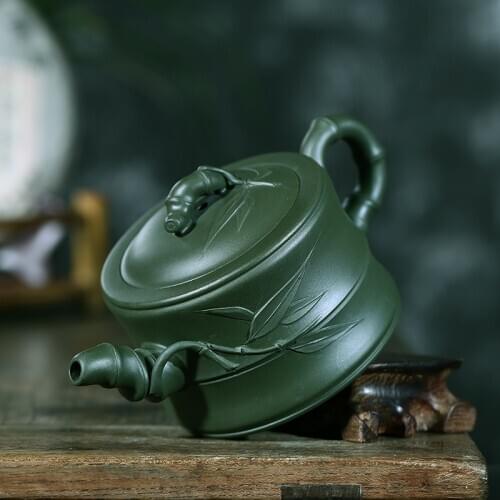 Yixing red stoneware teapot raw ore handmade purple sands tea set teaware redware purple clay kungfu tea pot cup gift box