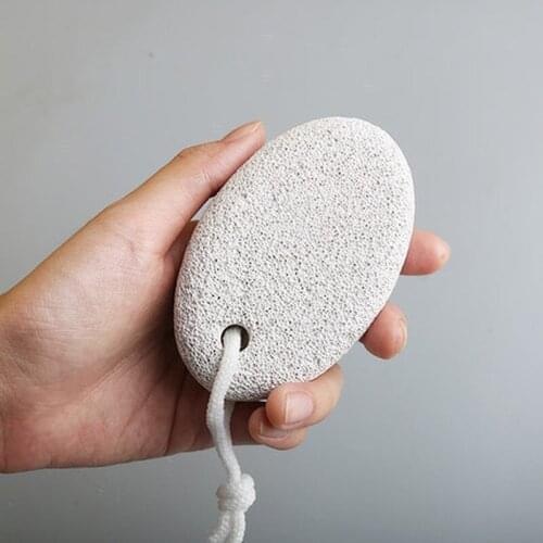 1PCS Ellipse Foot Clean Hard Skin Callus Remover Foot File Pedicure Tools Scrub Bath Pumice Stone Comfortable Foot Care Tool