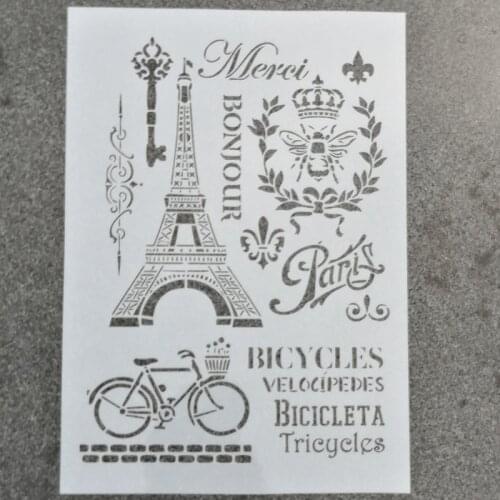 1pc Size A4 A3 A2 DIY Layering Mandala Stencils Wall Painting Scrapbook Coloring Embossing Album Decorative Template