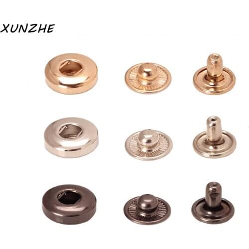 50Pcs/pack 12.5mm Metal snap.Button. rivet. Solid Brass Buckle Combination.Clothing & Accessories Sewing repair 633-1