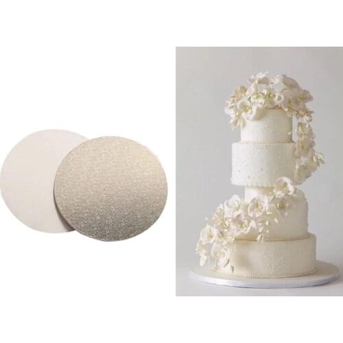 6/8/12/14 Inch Round Cake Drums Boards Professional Sturdy Thick Smooth Circles Cake Pizza Base Holder Stand For Kitchen Baking