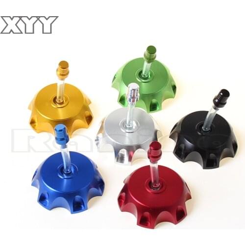 Aluminium CNC Fuel Tank Cap For Pit Dirt Motorcycle Pitbike Motocross Kayo Irbis TTR125 TTR 125 125cc Apollo