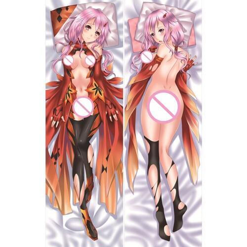 Anime Guilty Crown GC Sexy Hugging Body Pillow Case Pet Pillowcase Cover Covers Decorative Pillows Modified 2way Tricot