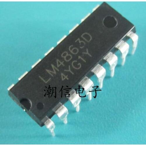 Free shipping new%100 new%100 LM4863D DIP-16