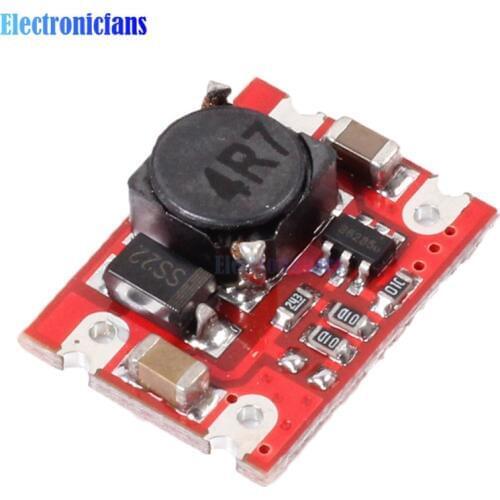 DC-DC 2V-5V to 5V Step Up Boost Power Supply Module Voltage Converter Board 2A Fixed Output For Dry Lithium Battery Board