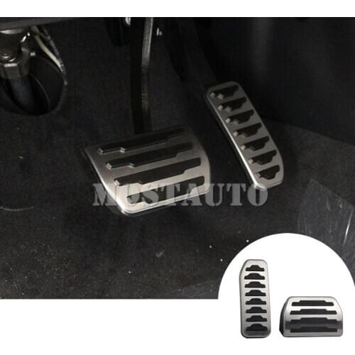 For Land Rover Freelander 2 LR2 AT Foot Pedal Gas Fuel Brake Pedal 2008-2015 2pcs Car Accessories Interior Car Decor Car Trim