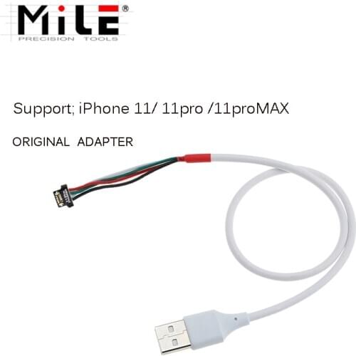 MILE MECHANIC iBoot Simple Boot Line For iPhone 11/11 Pro/12pro Max Battery Test Power DC Power Supply Test Cable for iBoot Box
