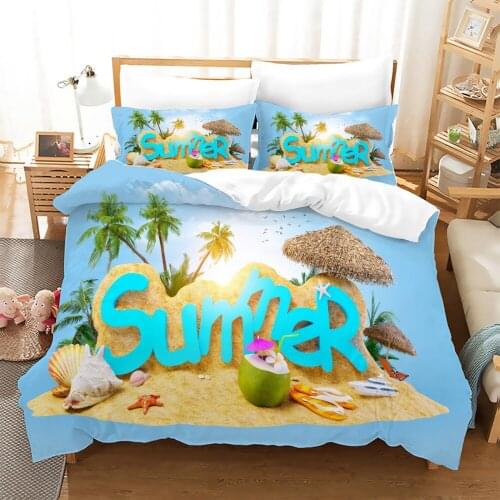 Fashion Summer Bedding Set Simple Duvet Cover Set Bed Set Queen Size Soft With Pillowcase Bedclothes Comforter Bedding Sets