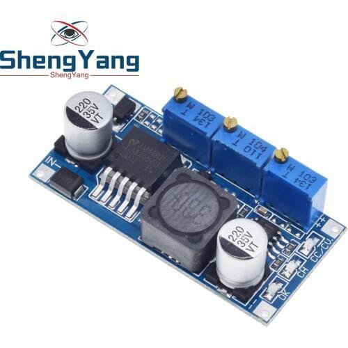 LM2596 DC-DC Step Down CC CV Power Supply Module LED Driver Battery Charger Adjustable LM2596S Constant Current Voltage good
