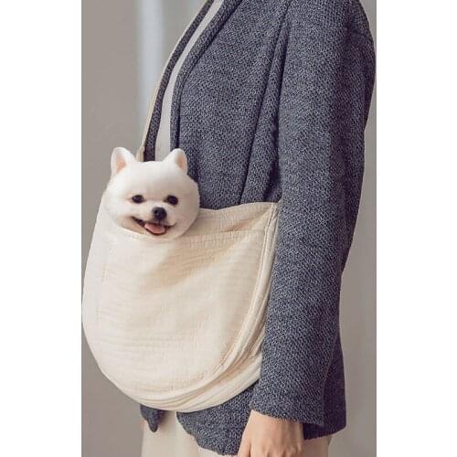 A Portable Pet Bag for Cats Small Dog Outdoor Pet Backpack Single shoulder Messenger Carriers Bag Pet Supplies