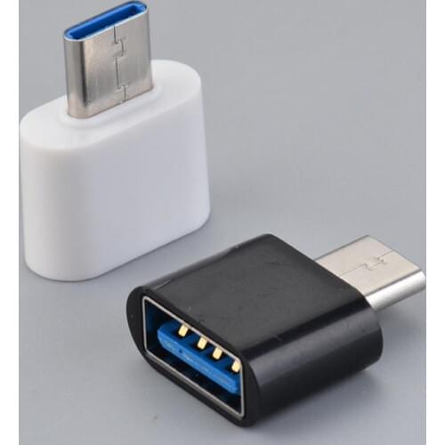 2Pcs High Speed Type-C to USB OTG Adapter Converter for Flash Drive Mouse U Disk Reader For Android iphone Tablet Smart Phone
