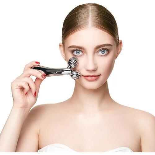 Japan Beauty Instrument Solar Ball Facial Massager Face Lift Tools Body Shaping Massage Roller Tighten Firming Eye Face Skin