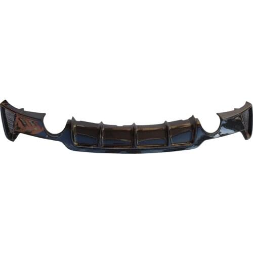 MP carbon fiber rear diffuser for 4 series F32 F33 F36 single hole on sides