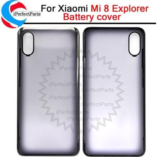 Back Cover For Xiaomi Mi 8 Explorer Battery Cover Back Rear Housing Door For Xiaomi Mi 8 Explorer Back housing
