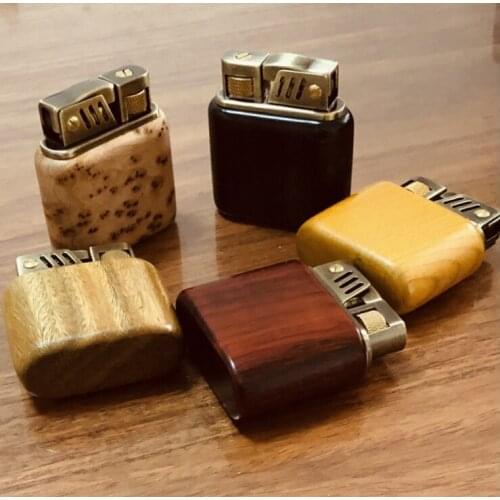 ZORRO Brass rosewood Armor rotary wheel kerosene lighter；Automatic ignition oil Gasoline lighter