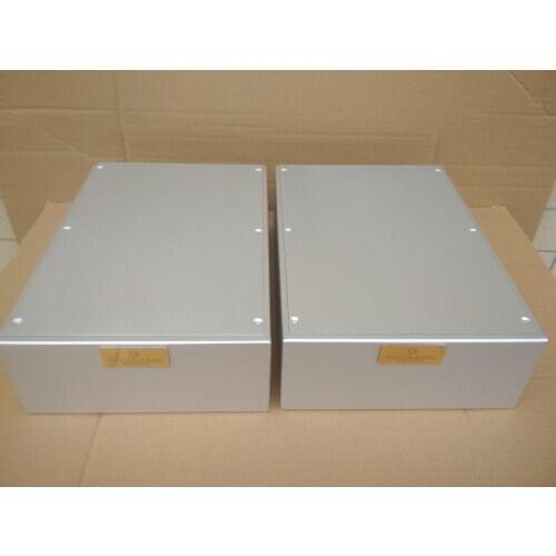 2pcs All aluminum amplifier chassis / Preamplifier case / AMP Enclosure DIY box (216 *90*308mm)