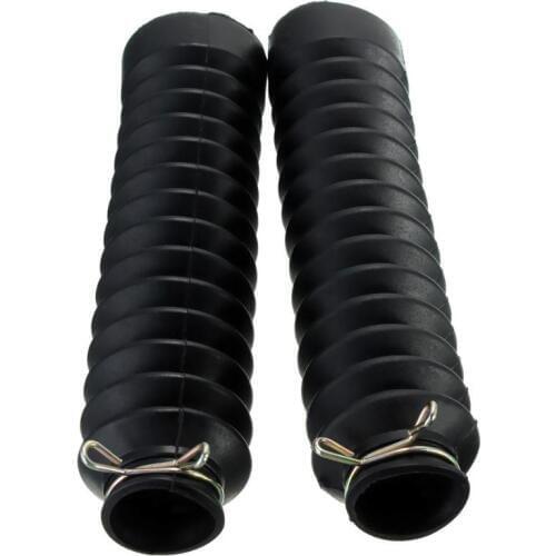 2Pcs/set Universal Motorcycle Front Fork Protector Cover Dust Gaiters Boots Shock Absorber Dust Jacket Guard Moto Accessories