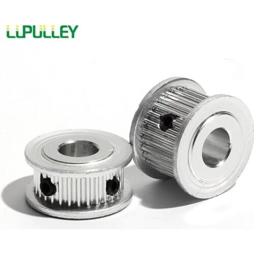 2GT 40T Aluminum Timing Belt Pulley For Belt Width 7/11mm Inner Bore 5/6/6.35/7/8/10/12mm GT2 Timing Belt Pulley Wheel AF Type