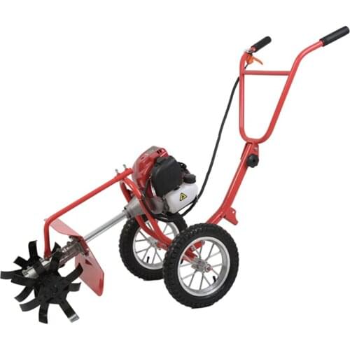 4 stroke Multipurpose hand lawn mower small cultivator vegetable garden micro-tillage machine orchard lawn mower brush cutter