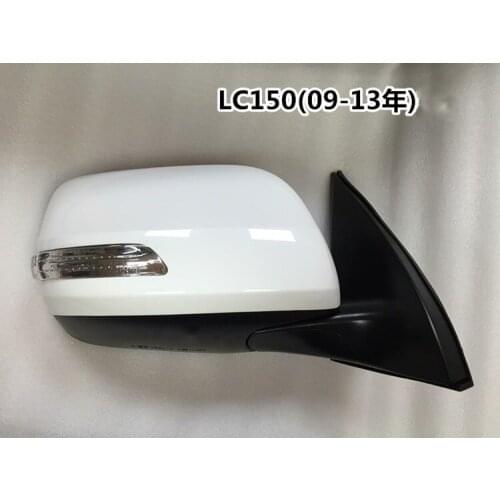 Car Side Rear View Mirror with Led Turn Signal and Electric Foldable+ Heated for Toyota Land Cruiser Prado Wing Mirror
