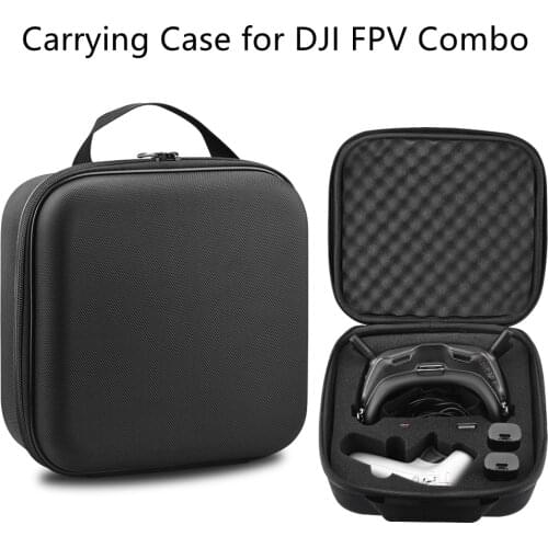 Carrying Case for FPV Combo Goggles V2 Nylon Bag Portable Handbag Storage Bag for DJI FPV Motion Controller Drone RC Accessories