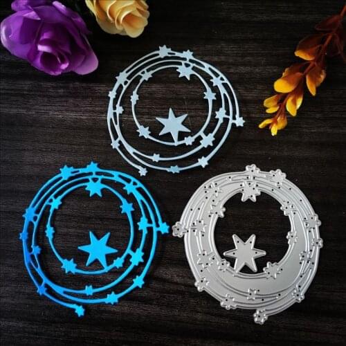 Lucky star Metal Cutting Dies for DIY Scrapbooking Album Paper Cards Decorative Crafts Embossing Die Cuts