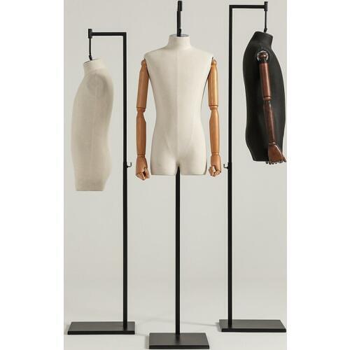 Dressmaking Hanging Mannequin Hanging Manikin Men and Women Half Body Hanging Model Rack