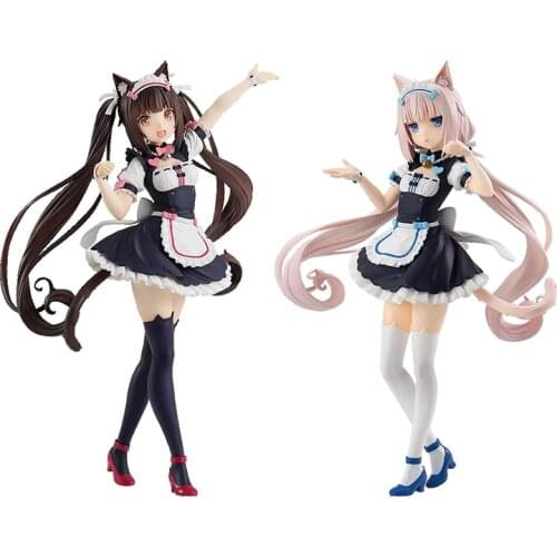 Nekopara Vanilla Chocolat Japan Anime Figure Pvc Model Cartoon Toy Desktop Decoration Collectible Model Toys Anime Toys Gift