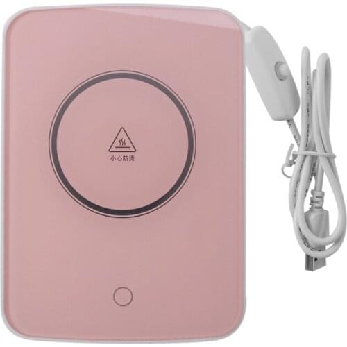 Coffee Mug Warmer USB Electric Heating Plate Hot Coaster for Office Home Desk Desktop Heating Cup Milk Tea Water, Gifts