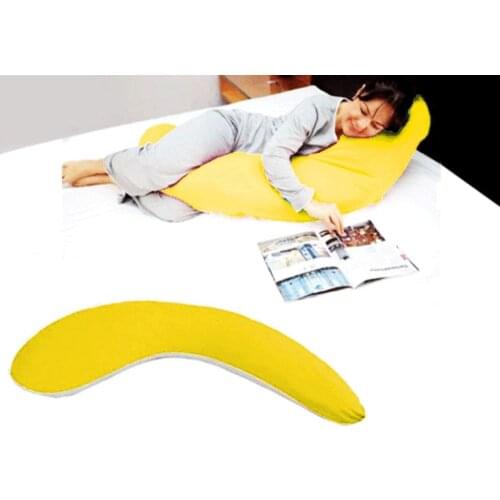Half-Length Pregnant and Sleep Pillow (Yellow)