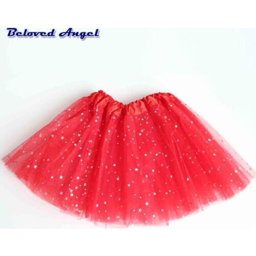Baby Girls Tutu Skirt Fluffy Children Ballet Kids Pettiskirt Baby Girl Skirts Princess Tulle Party Dance Skirts For 2-8 Years