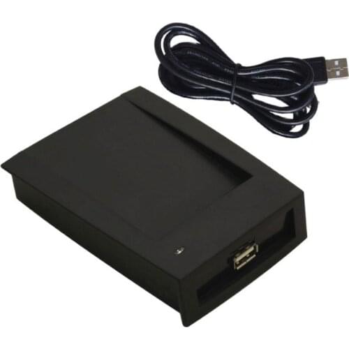 KINJOIN 13.56Mhz or 125Khz RFID Reader EM4100 USB Proximity Sensor Smart Card Reader