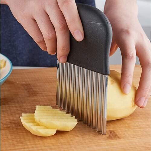 Potato slicer French fry making machine Vegetable and fruit cutter Peeling machine Stainless steel kitchen utensils