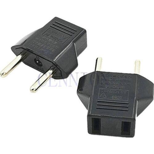 Special US plug to EU AC Power Plug Travel Adapter Converter 100pcs express shipping