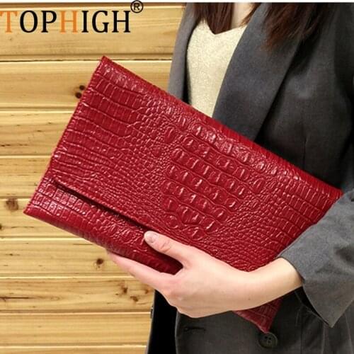TOPHIGH Red Women's Bags