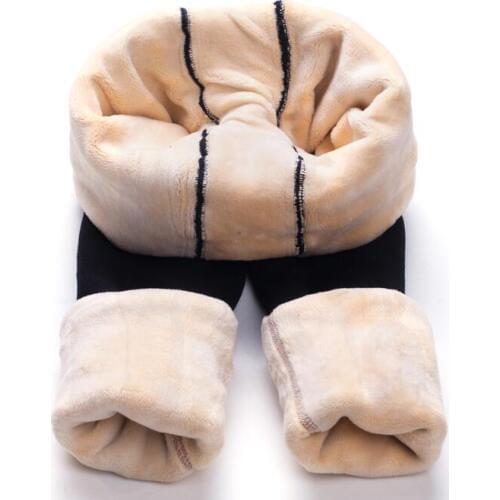 820g Leggings women Plus velvet Warmed pants Thick Winter big size Trouser