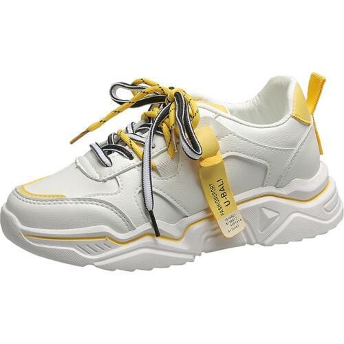 2020 Spring Summer Hot Women Sport Shoes Pink Tennis Shoes for Women Sneakers Jogging Walking Breathable Leather Ladies Trainers