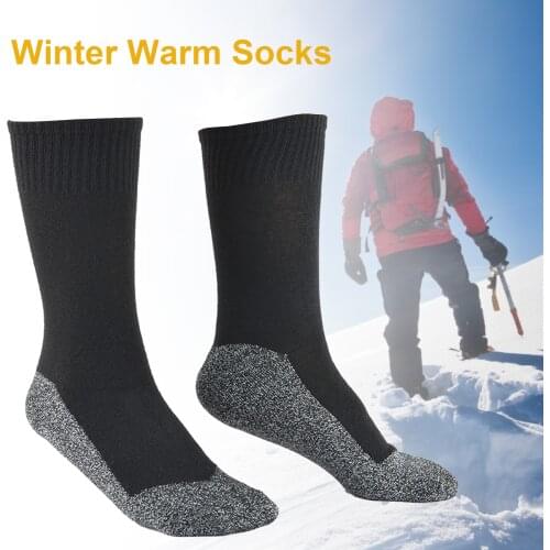 Winter Constant Temperature Warm Socks Heating Socks 5 Degree Aluminum Fiber Socks Mountaineering Ski Socks Winter Warm Brand
