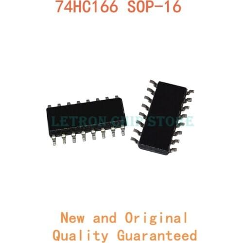 10PCS 74HC166 SOP16 SN74HC166DR SOP-16 74HC166D SOP HC166 SOIC16 SN74HC166D SOIC-16 SMD new and original IC Chipset