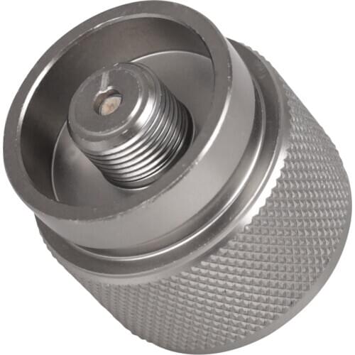 1LB Adapter Camping Propane Small Gas Tank Adapter Input for Lindal Output Stove Stove Accessories