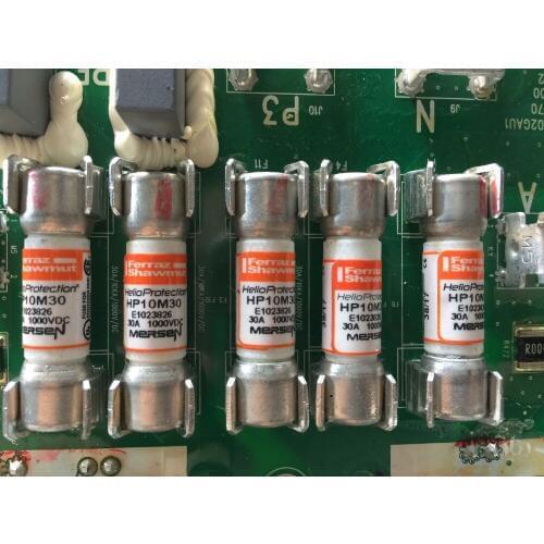 2 pieces Ferraz Shawmut HP10M30 1000DC 30A DC fuse