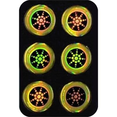 6pcs Quantum Shield Sticker Mobile Phone Sticker For Cell Phone Anti Radiation Protection Fashion Mobile Phone Sticker Hot Sale