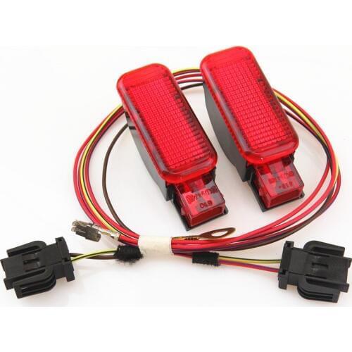 RWSYPL Red Warning Light Door Panel Interior & Cable Car Accessories For A7 A8 A3 A4 A5 A6 Q3 Q5 TT RS4 RS5 RSQ3 TTRS 8KD947411