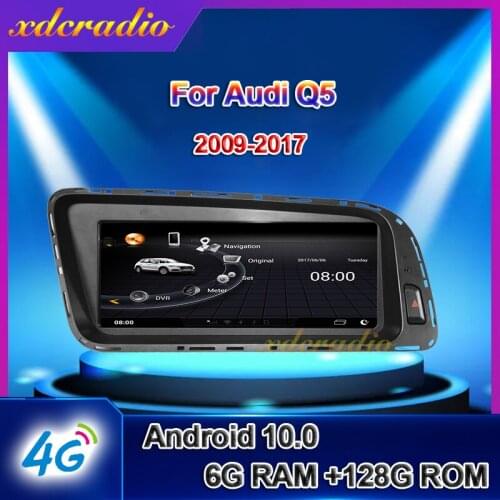Xdcradio 8.8" Android 10.0 For Audi Q5 Car Radio Automotivo head unit Car Multimedia Player Auto GPS Navigation Stereo 2009-2017