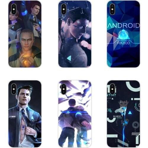 Mobile Phone Case Covers For Huawei G7 G8 P8 P9 P10 P20 P30 Lite Mini Pro P Smart Plus 2017 2018 2019 Detroit Become Human RK800