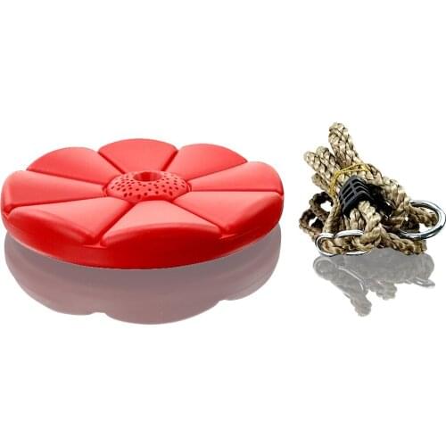 Children Swing Disc Toy Seat Kids Swing Round Rope Swings Outdoor Playground Hanging Garden Play Entertainment Activity