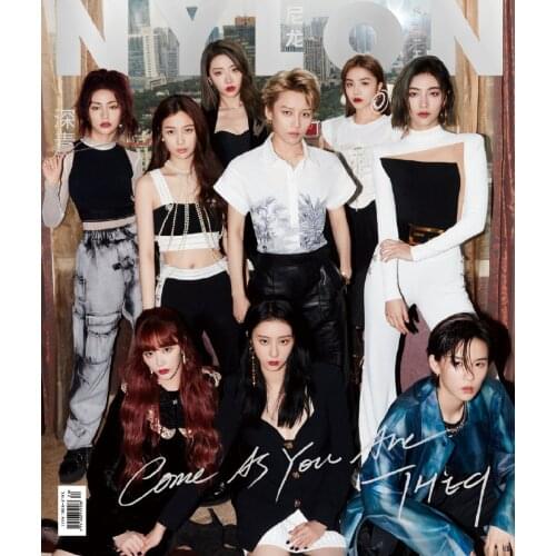 2020/07 Issue Official Chinese Fashion Magazine NYLON THE9 Cover Yu Shuxin Yu Yan Liu Yuxin Kong Xueer Lu Keran Collection Book