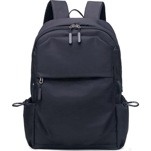 Men Backpacks Casual Rucksack Nylon School Shoulder Bag Waterproof Backpack Teenager Black Student Back pack