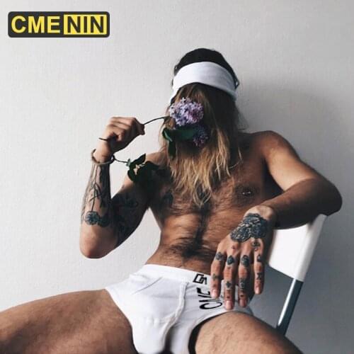 CMENIN New Sexy Underwear Mens Boxer Homme Cotton Mens Underpants Soft Men Boxer Shorts Men Underwear Boxers Trunks Gay CM212