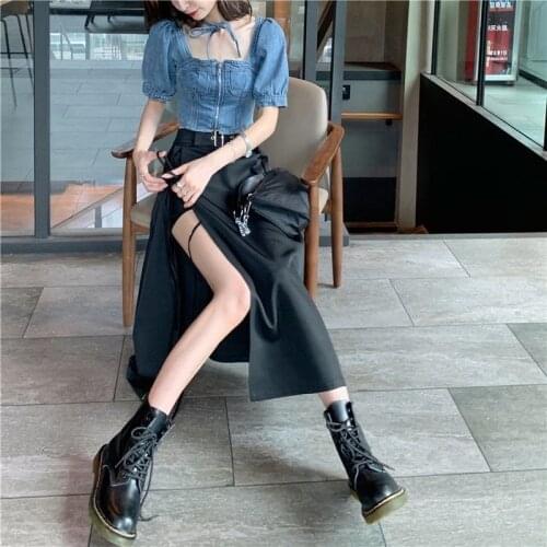 One Yona Asymmetrical Skirts